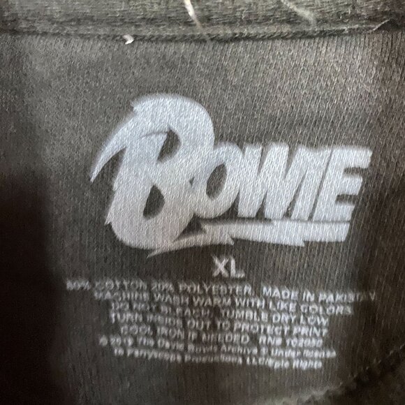 David Bowie Ziggy Stardust Rock Band Hoodie XL - Picture 4 of 4